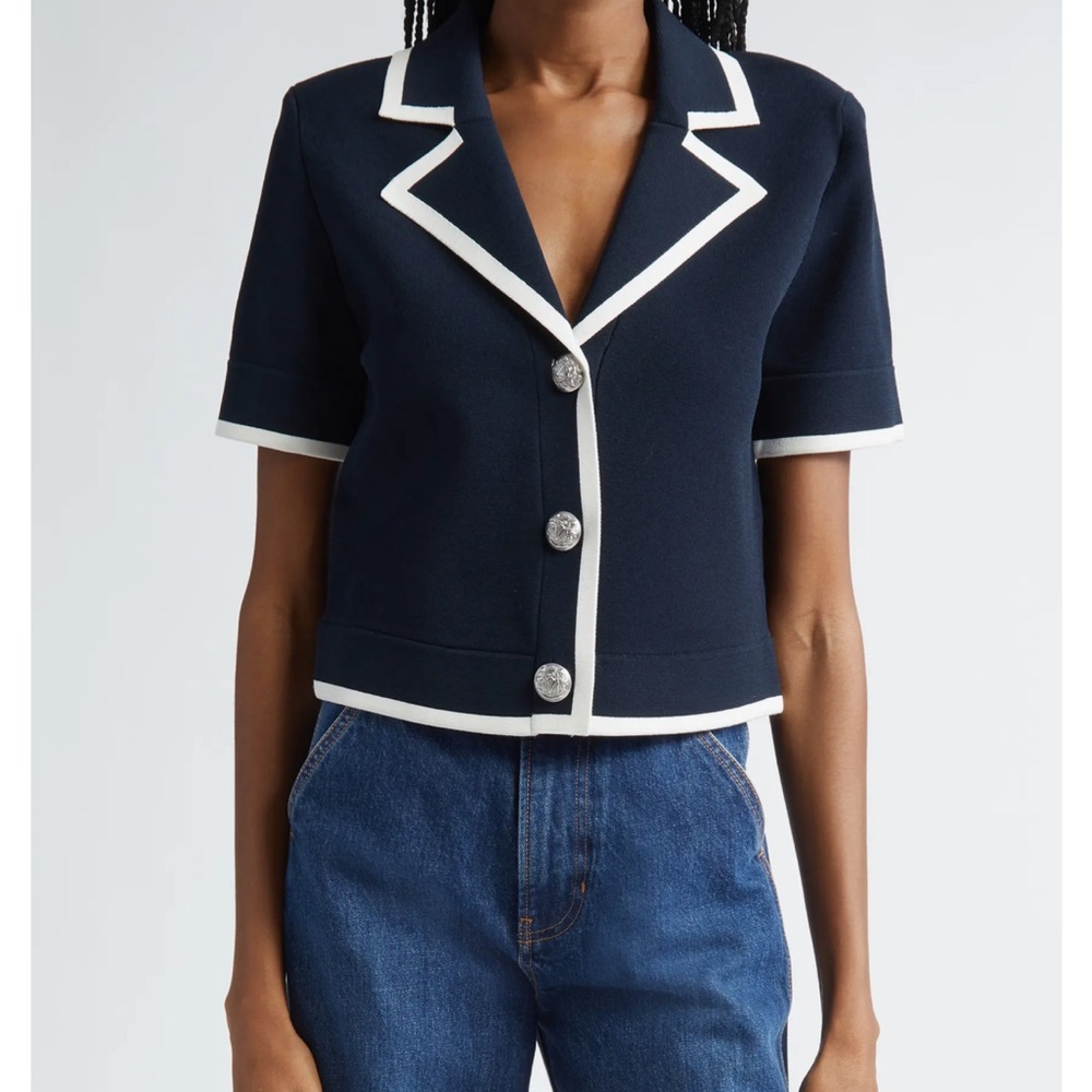 NEW! Veronica Beard Stovall Knit Jacket